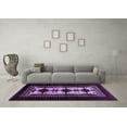 thumbnail image 3 of Ahgly Company Indoor Rectangle Oriental Purple Industrial Area Rugs, 6' x 9', 3 of 4