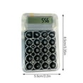 thumbnail image 2 of School Supplies under $5 Mini Candy Calculator High Beauty Girls' Children's Student Exam Financial Office Cute Small Calculator Family Gifts, 2 of 6