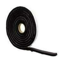 2pk M-D Building 06577 Sponge Rubber Weatherstrip 1/4" X 1/2" X 10' - Black