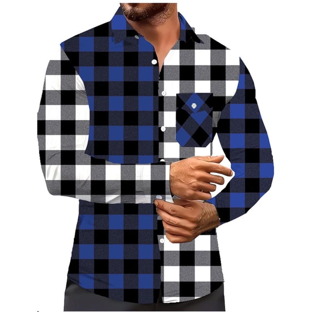 Blusa y camisa de manga larga con cuello vuelto para hombre, informal, a la moda, cómoda, de manga larga, con capucha, lisa, con cuello vuelto, blusa de poliéster para hombre