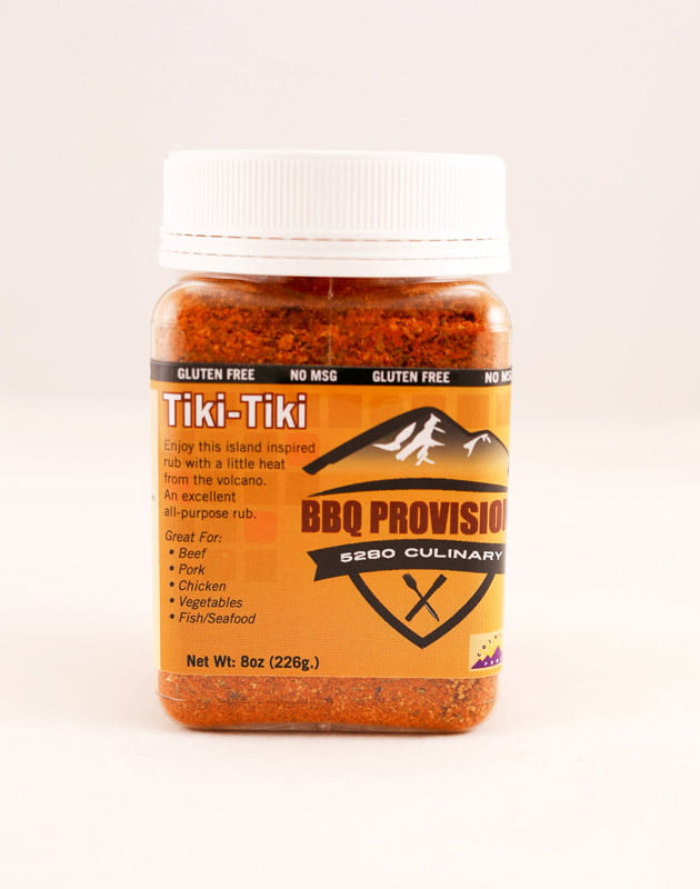5280 Culinary  BBQ Provisions  Tiki Tiki  BBQ Rub  8 oz. 