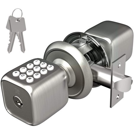 TURBOLOCK TL-111 Digital Door Lock with Keypad Door Knob Keyless Entry