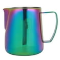 thumbnail image 2 of Taza para espumar leche, jarra para espumar de acero inoxidable gruesa y colorida, funcionalidad de alta precisión, 2 of 9