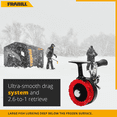 thumbnail image 2 of Frabill Straight Line 261 Ice Fishing Reel in Clamshell Pack, 2 of 5