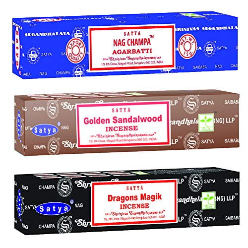 SATYA INCENSE STICKS PACK OF 6 EACH PACK CONTAINS 15 G MUSK 