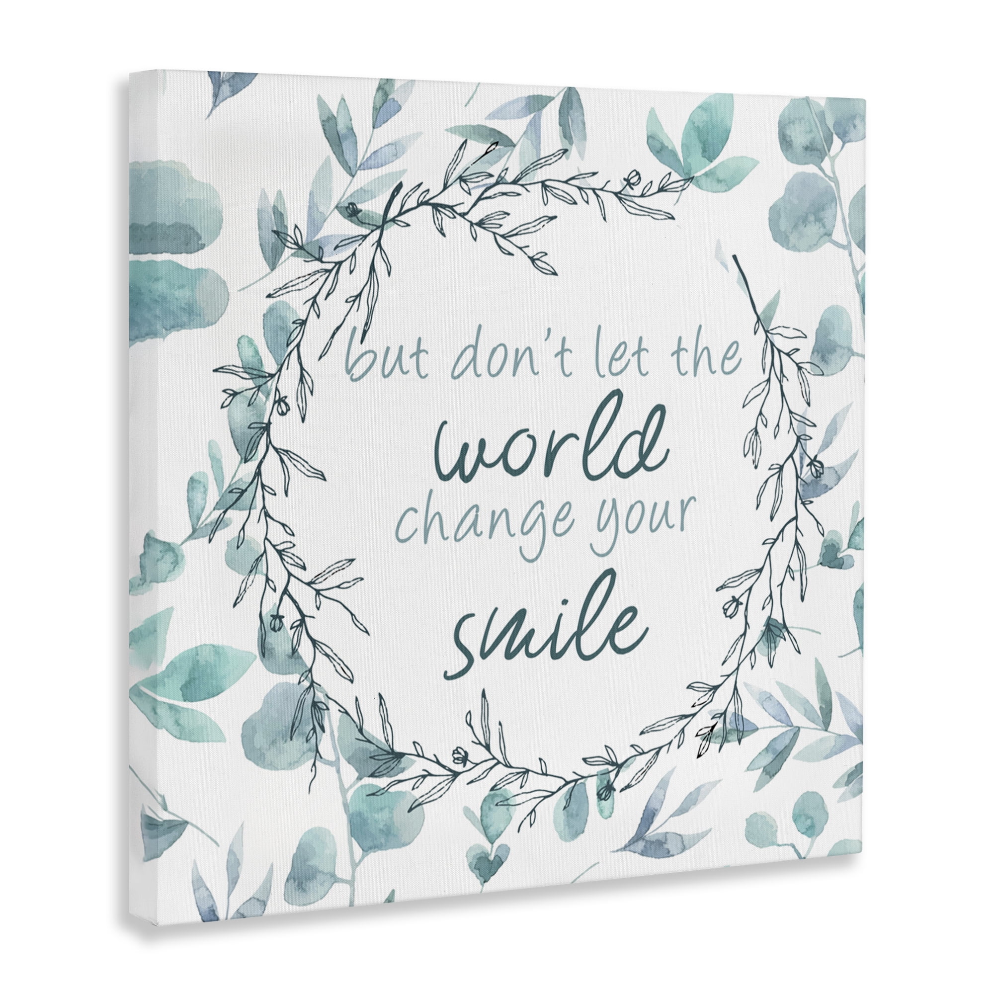Stupell Industries Don't Let The World Change Canvas Wall Art, design by Kim Allen