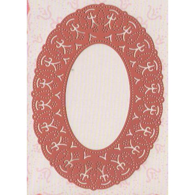 Ornare Vellum and Piercing Template - oval (PR0560)