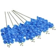 thumbnail image 2 of 3 piezas de tallos de orquídea artificial MENGJIAQI 37 pulgadas azul, 2 of 7
