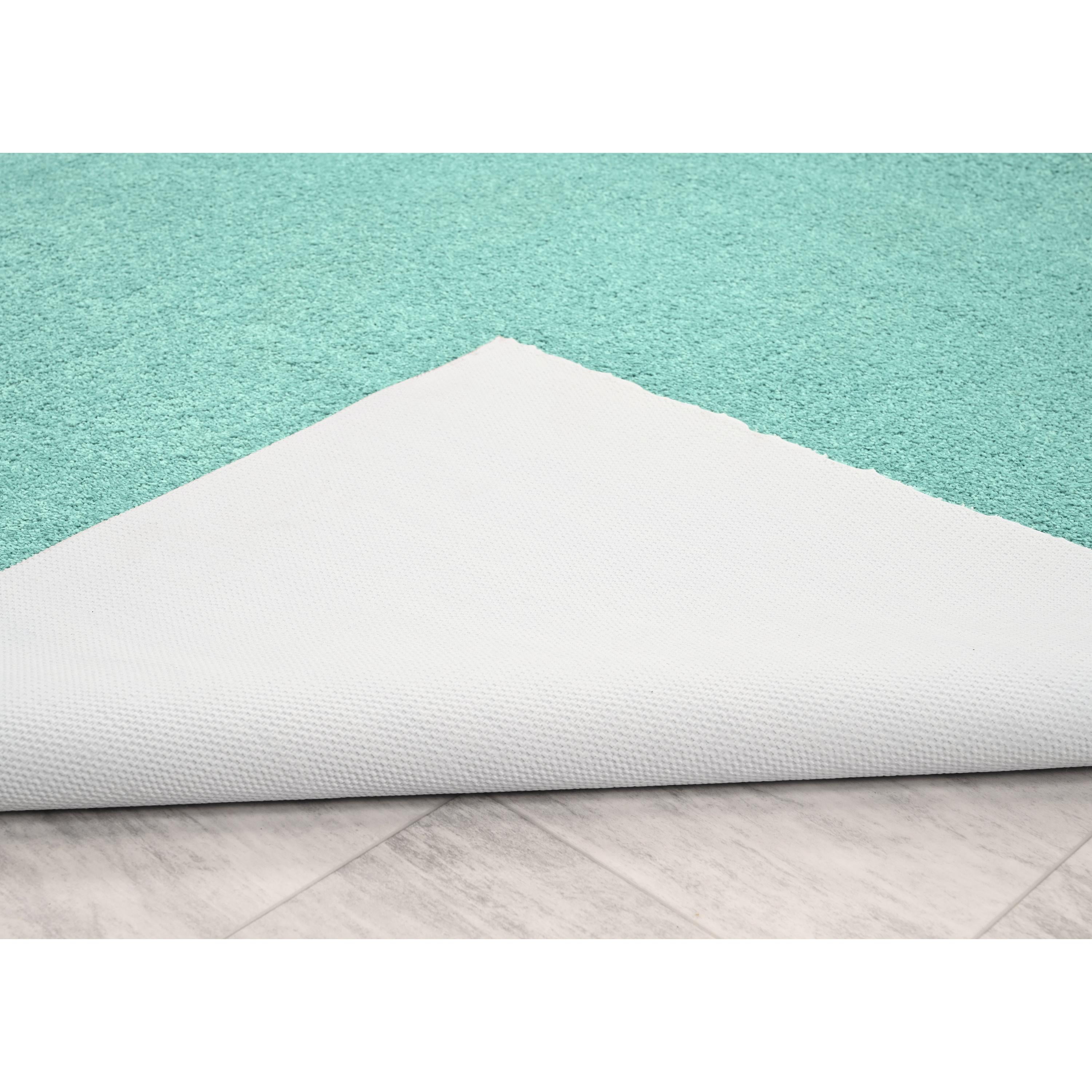 Garland Rug Gramercy Washable Polypropylene Sea Foam Bathroom Carpet, 4' x 6'