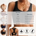 thumbnail image 2 of SPZTSX Racerback Sports Bras for Women Removable Pads Yoga Daily Wear Running Cycling Hiking Training Athletic Bra, 2 of 6