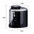 thumbnail image 4 of Portable Electric Pencil Sharpener Battery Powered for 6-8mm Pencils, Suitable for Students, Artists, Home, School, Classroom, Office, 4 of 8