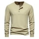 thumbnail image 2 of Blusas y camisas de manga larga y cuello redondo para hombre, pulóveres casuales, camisetas de manga larga y cuello redondo, blusas para hombre., 2 of 5