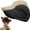 Khaki+black, variant on Sunscreen Baseball Hat, UV Protection Hiking Fishing Hats Wide Brim Cap Adjustable Ponytail Cap for Golf Beach, Beige