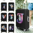 thumbnail image 2 of Housse de Valise Articles de Voyage Réutilisable Valise de Voyage Série Astronaute Convient aux Valises 18-32 Pouces Réutilisable Lavable 2024 Nouveau 8astronaut Lettre R L, 2 of 6