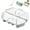 Grey, variant on Djiypn 6 Grids Onigiri Mold Triangle Sushi Mold Once Quickly Make Sushi - Multifunctional Rice Ball Mold for Making and Storing Sushi, Gray