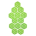 thumbnail image 2 of Kuntesetty 12Pcs Hexagon Surfboard Traction Pads Anti Slip Mat Premium Decking Accessories Deck Grips Deck Pads for Grip Surf Paddleboard green, 2 of 9
