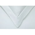 thumbnail image 3 of Superior 3-Piece Hanlon Cotton Blend Solid Duvet CoverSet, Full / Queen, White, 3 of 3
