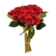 thumbnail image 1 of Vickerman FR190904 10 in. Red Rose Bundle, 1 of 2