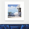 thumbnail image 3 of Giant Art 30x30 Key West Cabana II Matted and Framed in White, 3 of 3