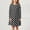 C-Black301, variant on JIAYUE Kids Girls Spring Summer Dresses Polka Dots Long Sleeve Drop Shoulder Crew Neck Popover Mid Length Simple For Child Stylish Playwear