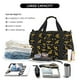 thumbnail image 5 of Easygdp Hohey Bee Golden Embroidery Bolsa de Gimnasio, Bolsa de Viaje Duffel, Bolsa de Fin de Semana con Compartimentos, Bolsa de Mano para Noche, 5 of 7