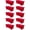 Red, variant on Utopia Kitchen Spandex Tablecloth 1 Pack [4FT, Black] Tight, Fitted, Washable and Wrinkle Resistant Stretch Rectangular Patio Table Cover for Event, Wedding, Banquet & Parties [48Lx30Wx30H Inch]