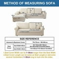 thumbnail image 3 of TOPCHANCES Soft Flannel Sofa Covers, Non-Slip Sofa Cushion Covers, L-Shaped 1 2 3 Seater Couch Cushion Slipcovers, Stretch Cushion Case Protector Replacement (Dark Grey, 70x70cm), 3 of 12