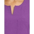 thumbnail image 2 of ClimateRight by Cuddl Duds Modern Fit Short Sleeve Scrub Top (Women's), 2 of 5