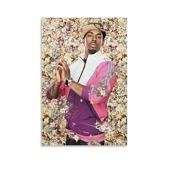 Portrait Painter Kehinde Wiley Painting Art Poster (63) Room Aesthetic Poster Print Art Wall Painting Canvas Posters Gifts Modern Bedroom Decor 20x30inch(50x75cm)