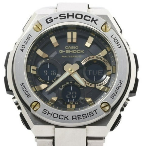 Pre-Owned CASIO GSHOCK G-Steel W110D 1A9JF Men's Analog-Digital Radio-Controlled... (Good)