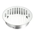 thumbnail image 1 of Cubierta de Drenaje de Piso Uxcell, Cubierta de Drenaje Antibloqueo de Acero Inoxidable de 6.3 pulgadas para Baño Exterior Cocina, Boca Plana de 153, 1 of 6