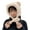 Beige, variant on Bear Hat Warm Hats for Women Trapper Hat Winter Cap Russian Hat Winter Hats for Women Faux Fur Hat White One Size
