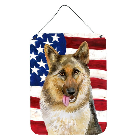 German Shepherd Patriotic Wall or Door Hanging Prints