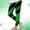 Green, variant on Avrnliq Girls St. Patrick's Day Green Glitter Shamrock Leggings, Stretchy Pants for Girls 4-10Y,Size 7 T