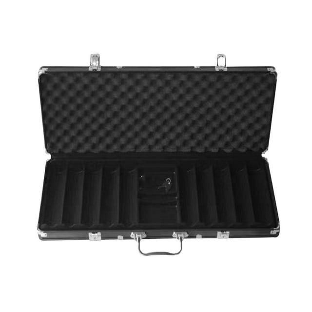BELOVING Chip Suitcase Box Aluminum Alloy Thicken High Capacity Solid Carrying Case Black