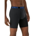 Hanes Moves Men’s AntiChafe Long Leg Boxer Brief Underwear, XTemp, 3