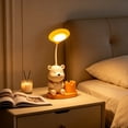 thumbnail image 6 of Pen Holder Desk Lamp, Cute Bear Night Light for Kids, Rechargeable Eye Protection Study Reading Lamp with Storage for Desktop by PALIFEUR, 6 of 7