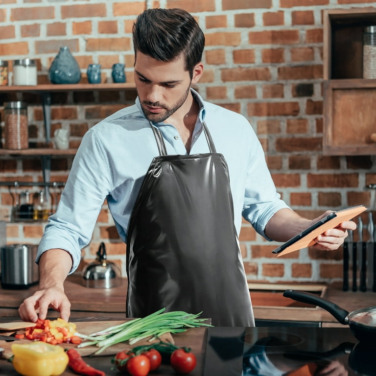 Heavy-Duty Adjustable Vinyl Paint Aprons