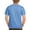 Bleu Caroline, variante sur Gildan T-Shirt Ultra Cotton pour Hommes, P, Blanc