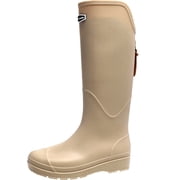 Perfert-High-Top Waterproof Rubber Rain Boots for Men, Featuring Long Tubes, Slip-Resistant Soles, And Durable Design