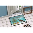 thumbnail image 4 of Caroline's Treasures BB9294JMAT Indian Peahen Peafowl Christmas Door Mat, Indoor Rug or Outdoor Welcome Mat 24x36, 4 of 4
