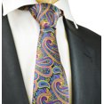 thumbnail image 1 of Artisan Vibrant Yellow Paisley Design Ties, 1 of 2