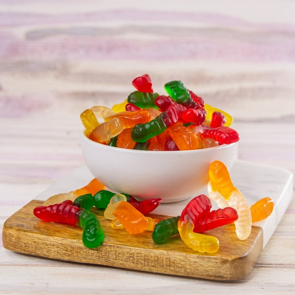 Wockenfuss Candies Gummi Worms - 1lb
