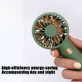 thumbnail image 6 of EUDIDV Portable Fan Mini Handheld Fan Battery Powered Small Adjustable Speed USB Rechargeable Fan Powerful Eyelash Fan Suitable For Kids Women Men Indoor Outdoor Travel;for Indoor and Outdoor Use, 6 of 6