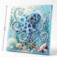 thumbnail image 5 of Clearance Gunhay Ocean Theme Pearl Art DIY Kit DIY Pearl Painting Kit, Ocean Diamond Art for Adults & Beginners, Sparkling Coastal Wall Decor for Ocean Lovers (Octopus), 5 of 6
