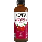 KeVita Master Brew Kombucha, Tart Cherry, 15.2 Fl Oz Bottle