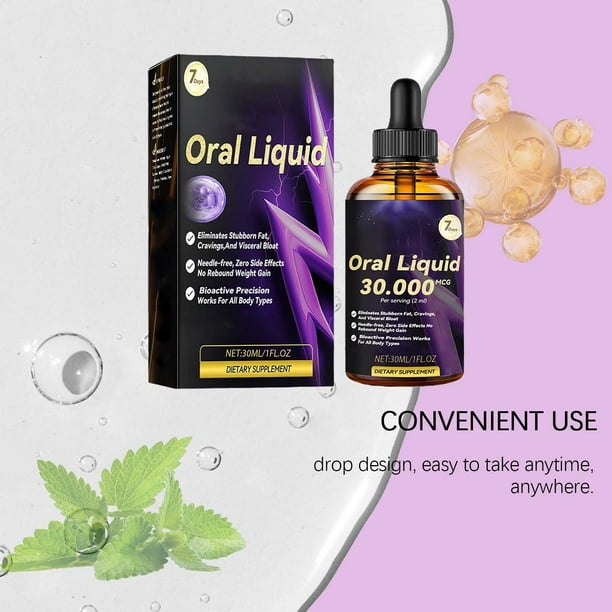 glp-1 health solution oral liquid GLP-1 Liquid Drops, GLP1 Support for Women & Men, GLP Activate Natural  Formula, GLP-1 for Metabolic, Energy, Gut & Overall Health(30ML/1Fl.OZ,3PCS)