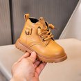 thumbnail image 6 of LvhaoGJOB Kids' Ankle Boots - Lace-Up Design, Side Zipper & Thick Platform Sole, 6 of 9