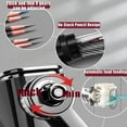 thumbnail image 2 of Helix Pencil Sharpener Metal 9 Gears Desktop Rotary Pencil Sharpener For Student, 2 of 5