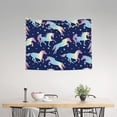 thumbnail image 2 of Minimalist Macaron Color Horse Tapestry, Wall Tapestry Tapestry Wall Hanging, Tapestry Aesthetics for Bedroom Living Room College Dorm Decor, One Piece Tapestry(29" x 37"), 2 of 5